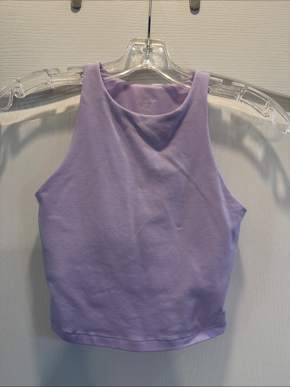 Old Navy Lavender Sleeveless Crop Tank